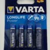 Varta Micro High Energy (LR03, AAA, AM4) Stückpreis ! 1 Packung = 4 Stück