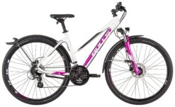 Bulls Cross Bike Street 2021 -BikeHub Verkäufe Bulls Crossbike Street Disc 2021 Damen Trapez metallic off white weiss pink purple 501 68244 68348 68354