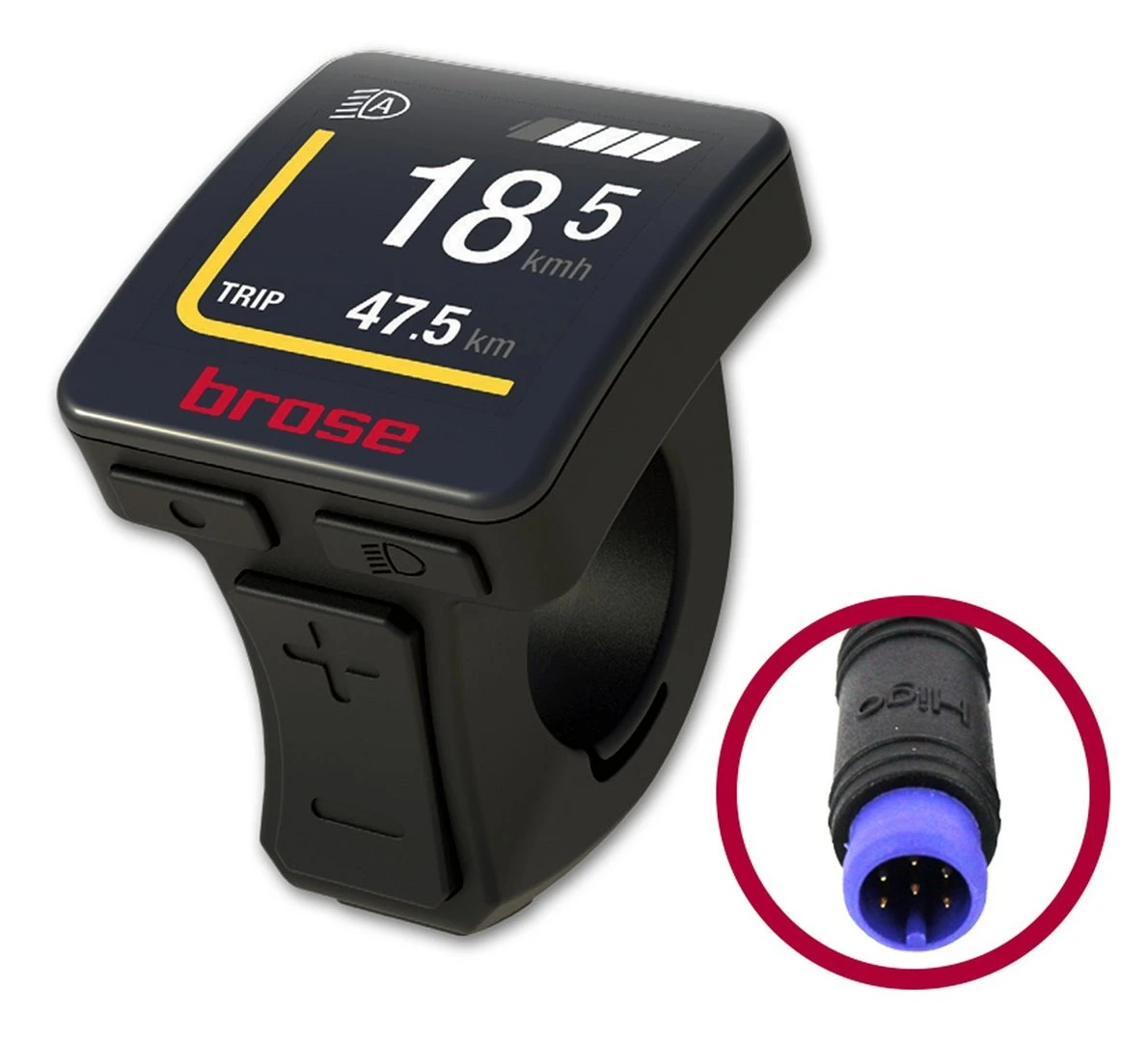 Brose Bediendisplay Ab 2020 Allround (im Bedienteil) Mit Higo-Stecker 1 Brose Bediendisplay Ab 2020 Allround (im Bedienteil) Mit Higo-Stecker