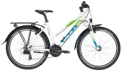 Bulls Pulsar Street 2021 -BikeHub Verkäufe Bulls Pulsar Street ATB 2021 Maedchen Damen Trapez white weiss gruen petrol tuerkis 501 30637 30641 30646