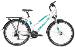 Bulls Pulsar Street 2019 -BikeHub Verkäufe Bulls Pulsar Street ATB 2019 26 Zoll Damen Trapez weiss tuerkis gruen 592 34637 592 34641 592 34646