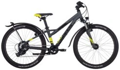 Bulls Sharptail Street-24 2022 7-Gang -BikeHub Verkäufe Bulls Sharptail Street 24 Zoll 2022 7 Gang chrome black matt lime yellow schwarz matt gelb 633 22532