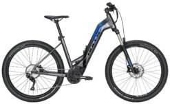 Bulls E-Stream Evo-1 27½+ 10-Gang 2021 -BikeHub Verkäufe Bulls Stream Evo 1 27.5 2021 Damen Unisex Tiefeinstieg black chrome mat anodized blue grau anthrazid blau 747 748 749 10841 10846 10851