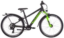 Bulls Tokee Street-24 2022 7-Gang Kettenschaltung -BikeHub Verkäufe Bulls Tokee Street 24 Zoll 7 Gang Kettenschaltung Jungen black matt green schwarz gruen 633 17732