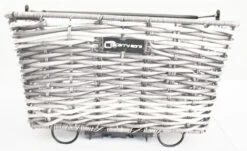 Pegasus Tourina HR-Korb I-Rack-2 Geflochten Weiss ***