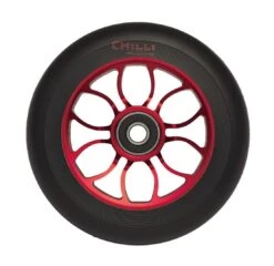 Chilli Pro Scooter Ersatzrolle Wheel Reaper 110mm Fire Black PU / Red Core