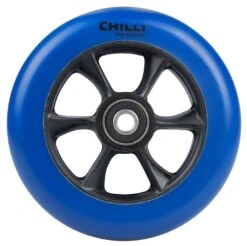 Chilli Pro Scooter Ersatzrolle Wheel Turbo 110mm Blue PU / Black Core
