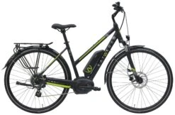 Katarga TR8-Performance 2019 -BikeHub Verkäufe Katarga TR8 Performance 8 Gang 2019 Damen Trapez schwarz matt schwarz lime grau 794 795 90045 90050