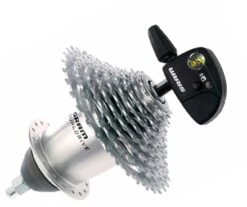 SRAM Corp. Dualdrive 8-fach Komplettset Inkl. Schalthebel Und Schaltwerk Und Zahnkranz