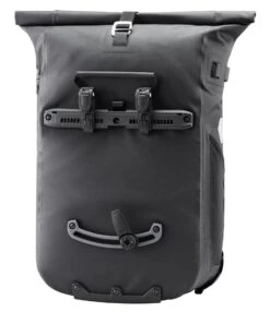 ORTLIEB Vario-PS-High-Vis QL2.1 Tasche Mit Rucksackfunktion Black-reflex -BikeHub Verkäufe Ortlieb Vario PS High Vis QL2.1 F7716 black schwarz 4013051055673 back opened