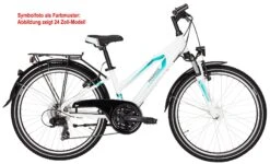 Pegasus Avanti 2018 21-Gang 9 Pegasus Avanti 2018 21-Gang -BikeHub Verkäufe Pegasus Avanti 2018 26 Zoll Damen Trapez weiss petrol tuerkis 576 74238