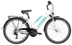 Pegasus Avanti 2022 18-Gang -BikeHub Verkäufe Pegasus Avanti 2022 26 Zoll 18 Gang Damen Trapez white petro turquise 636 52738 52744