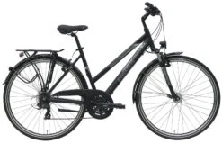 Pegasus Piazza 2018 21-Gang -BikeHub Verkäufe Pegasus Piazza 2018 21 Gang Damen Trapez schwarz matt 586 00745