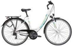 Pegasus Piazza 2018 21-Gang -BikeHub Verkäufe Pegasus Piazza 2018 21 Gang Damen Wave weiss gruen 586 01545