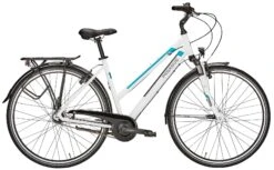 Pegasus Piazza 2019 7-Gang -BikeHub Verkäufe Pegasus Piazza 2019 7 Gang Damen Trapez weiss tuerkis gruen grau 596 02545 02550 02553