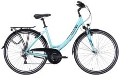 Pegasus Piazza 2022 21-Gang -BikeHub Verkäufe Pegasus Piazza 2022 21 Gang Damen Wave Einrohr Tiefeinstieg Unisex ice blue Eisblau hellblau 636 01745 01750 01755