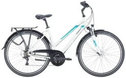 Pegasus Piazza 2023 21-Gang -BikeHub Verkäufe Pegasus Piazza 2023 21 Gang Damen Trapez metallic off white weiss tuerkis 505 15645 15650 15655
