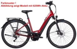 Pegasus Premio-Evo-10 Lite-750 2022 8 Pegasus Premio-Evo-10 Lite-750 2022 -BikeHub Verkäufe Pegasus Premio Evo 10 Lite 750 2022 Damen Wave Unisex Tiefeinstieg hyper red black matt chrom rot schwarz 647 38645 38650 38655