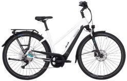 Pegasus Premio-Evo-10 Lite 2022 -BikeHub Verkäufe Pegasus Premio Evo 10 Lite 2022 Damen Trapez metallic off white black matt weiss schwarz 644 645 646 32145 32150 32155