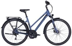 Pegasus Premio SL Disc 27-Gang 2022 -BikeHub Verkäufe Pegasus Premio SL Disc 27 2022 Damen Trapez steel blue matt stahlblau 636 39845 39850 39855 39860