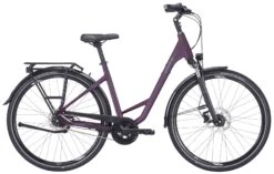 Pegasus Premio SL Disc 8-Gang 2023 -BikeHub Verkäufe Pegasus Premio SL Disc 8 Gang 2023 Damen Wave deep berry matt lila violett brombeere 505 48845 48850 48855
