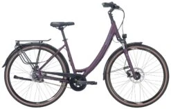 Pegasus Savona-Disc 2023 8-Gang -BikeHub Verkäufe Pegasus Savona SL Disc 8 Gang Nabenschaltung Ruecktritt Damen Wave deep berry matt violett lila 505 43445 43450 43455