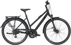 Pegasus Savona-Disc 2020/2021 24-Gang -BikeHub Verkäufe Pegasus Savona SL Disc 2020 24 Gang Damen Trapez schwarz matt tuerkis silber 526 12745 12750 12753