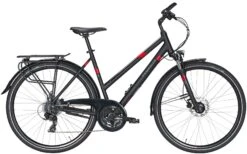 Pegasus Solero-Disc 2020/2021 24-Gang -BikeHub Verkäufe Pegasus Solero SL Disc 2020 24 Gang Damen Trapez schwarz matt rot grau 526 29545 29550 29553