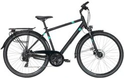 Pegasus Solero-Disc 2020/2021 24-Gang -BikeHub Verkäufe Pegasus Solero SL Disc 2020 24 Gang Herren schwarz matt tuerkis grau 526 29148 29153 29158 29161