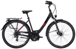 Pegasus Solero-Disc 2022 24-Gang 15 Pegasus Solero-Disc 2022 24-Gang -BikeHub Verkäufe Pegasus Solero SL Disc 2022 24 Gang Damen Wave Tiefeinstieg Unisex black matt red schwarz rot grau 636 28345 28350 28355