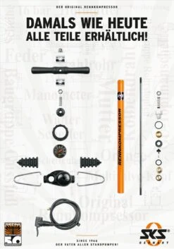 SKS Aero Rennkompressor Orange E.V.A. -BikeHub Verkäufe SKS Aero Rennkompressor EVA 10062 050 22140 4002556237257b