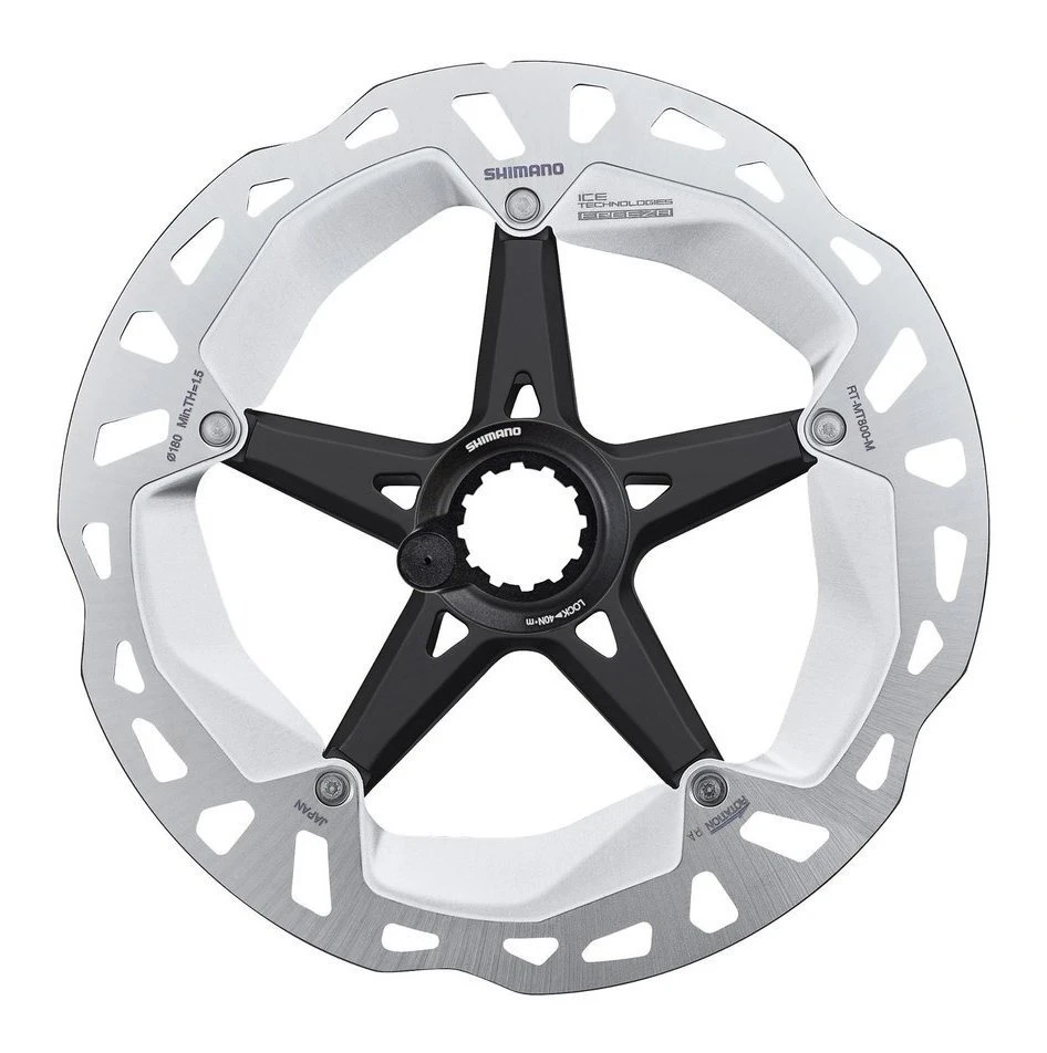 Shimano RT-MT800 Ice-Tech Freeza 180mm Mit Lock-Ring-Befestigung Und Lockring Mit Magnet 1 Shimano RT-MT800 Ice-Tech Freeza 180mm Mit Lock-Ring-Befestigung Und Lockring Mit Magnet