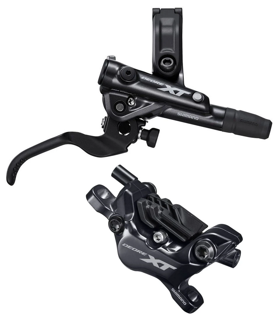 Shimano XT BR-M8120 4-Kolben Mit Kühlrippen HR Incl. Bremsgriff BL-M8100 1 Shimano XT BR-M8120 4-Kolben Mit Kühlrippen HR Incl. Bremsgriff BL-M8100