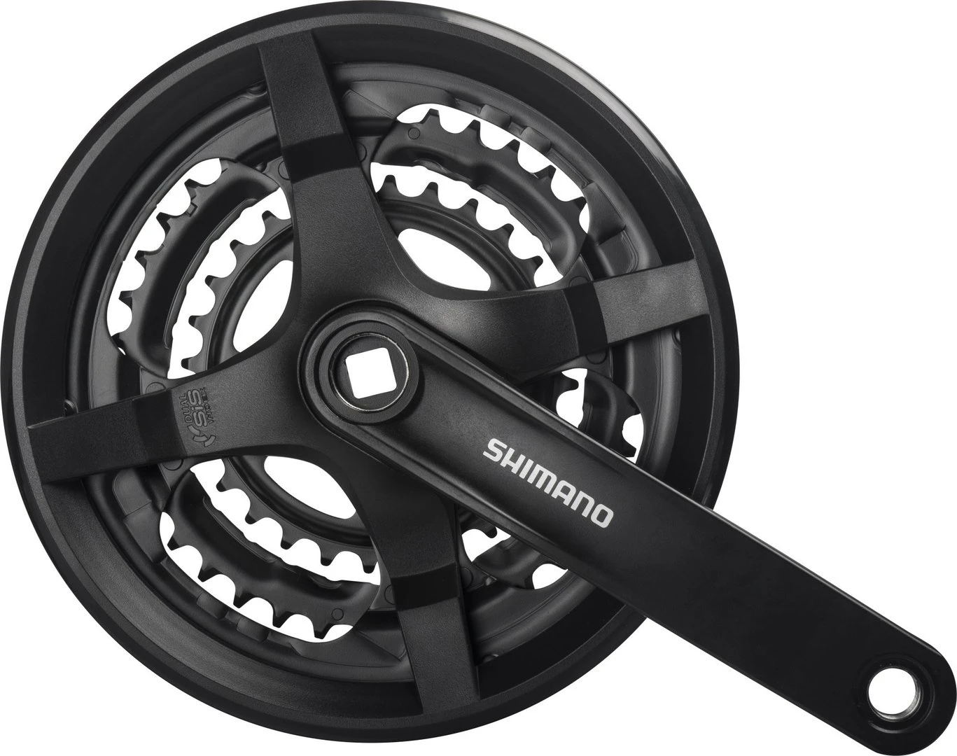 Shimano Tourney TY-301 28-38-48 Zähne FC-TY301 6/7/8-fach 1 Shimano Tourney TY-301 28-38-48 Zähne FC-TY301 6/7/8-fach