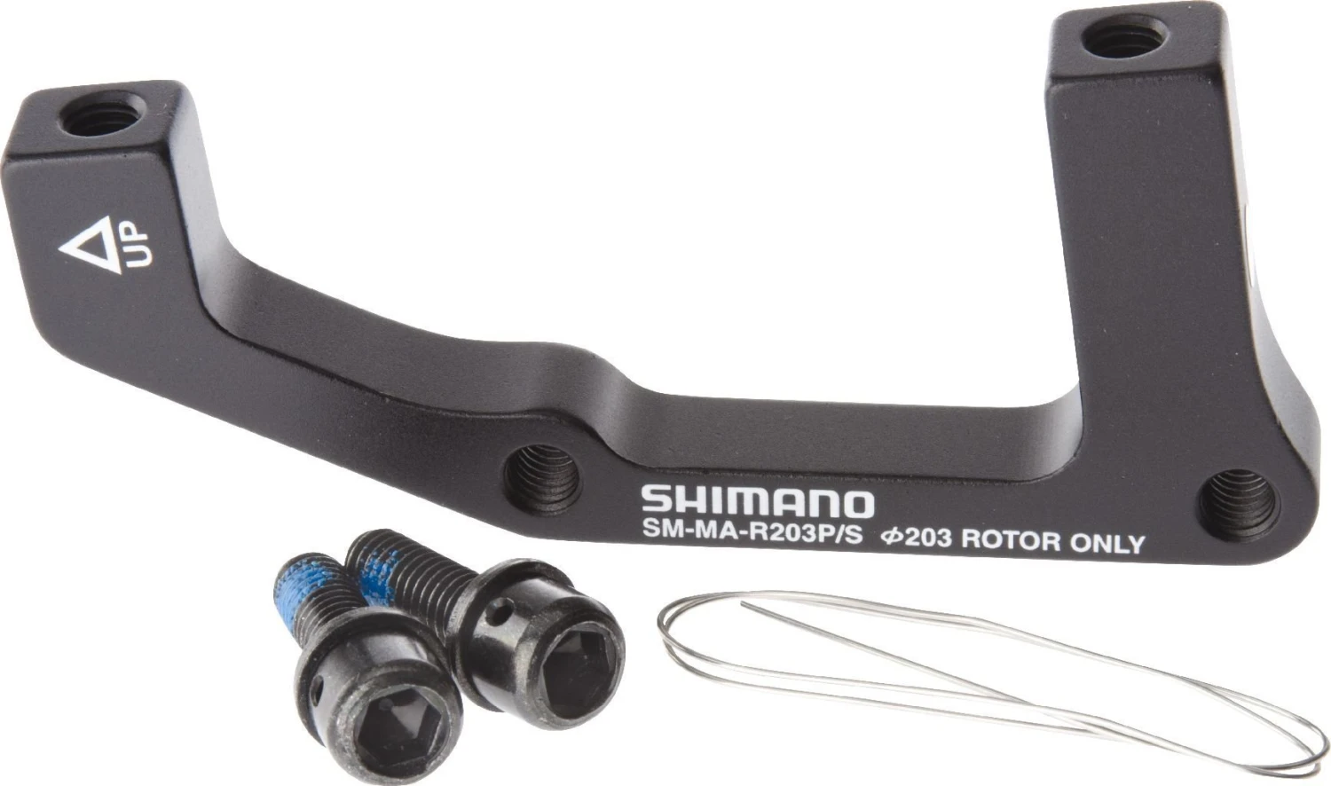 Shimano Adapter HR Postmount Bremse Auf IS-2000 Befestigung Mit 203mm Scheibe SM-MA-R203P/S 1 Shimano Adapter HR Postmount Bremse Auf IS-2000 Befestigung Mit 203mm Scheibe SM-MA-R203P/S
