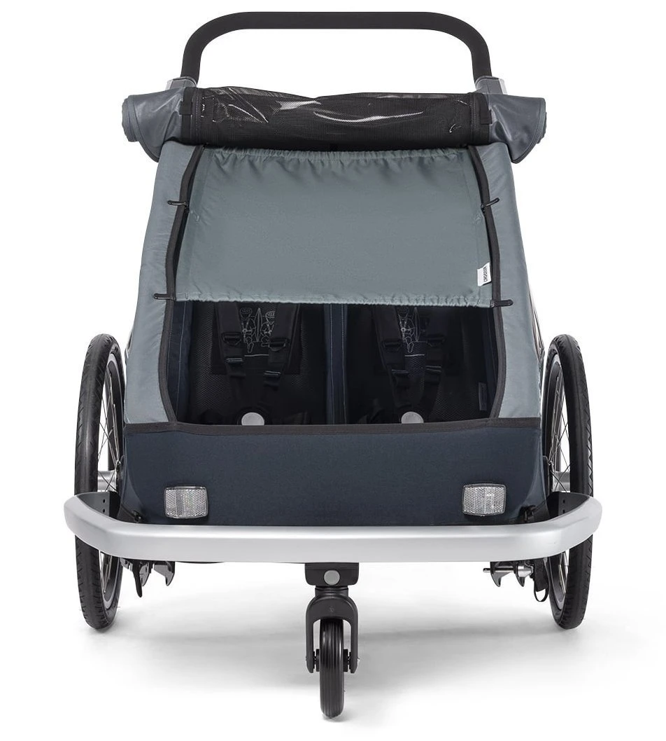 Croozer Sonnenschutz Sun Cover Kid 2-Sitzer Kaaos Ab 2020 Graphite Blue Passend Ab 2018er Kid 2 Croozer Sonnenschutz Sun Cover Kid 2-Sitzer Kaaos Ab 2020 Graphite Blue Passend Ab 2018er Kid – Bild 2