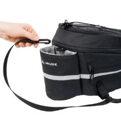 Vaude SilkRoad-L Klett-Gepäcktragertasche Schwarz -BikeHub Verkäufe Vaude Silkroad L black schwarz 12704 0100 4052285592639b