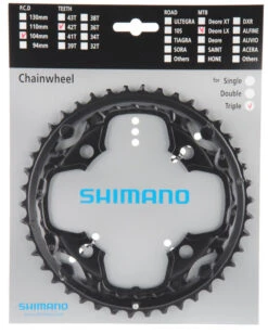 Shimano SLX Ab 2011 4-Arm 10-fach 42 Zähne AE-Type Alu Schwarz Y-1LU98030